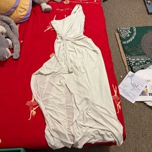 Max & Cleo Cream Dress